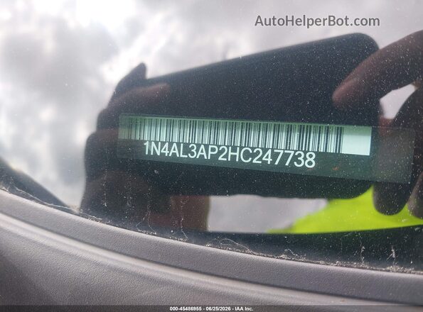 1N4AL3AP2HC247738 2017 NISSAN ALTIMA Черный Вид подкапотного пространства