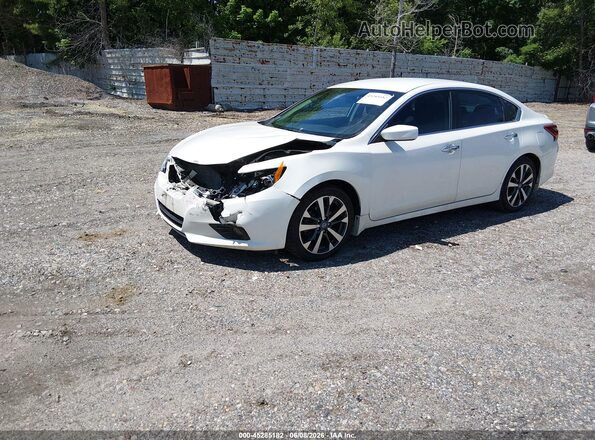 1N4AL3AP2HC265351 2017 NISSAN ALTIMA White Առջևի ձախ երեք քառորդ տեսարան