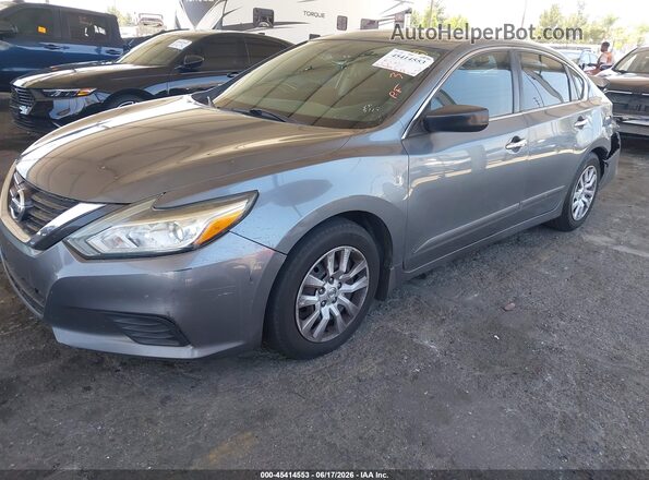 1N4AL3AP2HN347777 2017 NISSAN ALTIMA Gray Առջևի ձախ երեք քառորդ տեսարան
