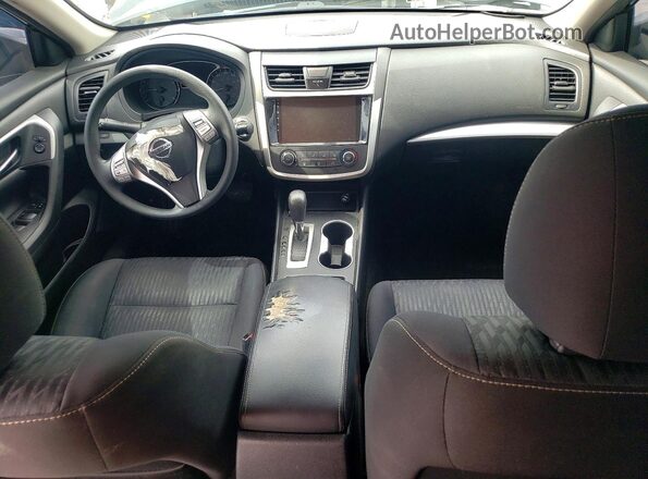 1N4AL3AP2JC135446 2018 NISSAN ALTIMA Black წინა პანელის ხედი