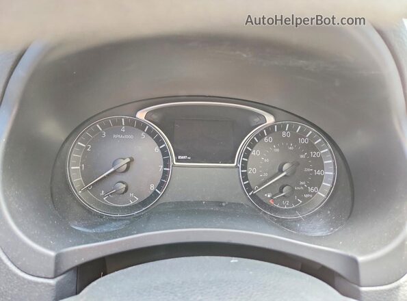 1N4AL3AP2JC135446 2018 NISSAN ALTIMA Black ხელსაწყოთა პანელის ხედი
