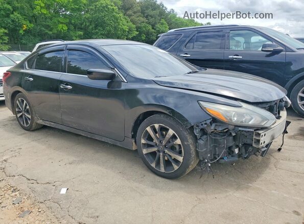 1N4AL3AP2JC137293 2018 NISSAN ALTIMA Черный Передняя правая четверть
