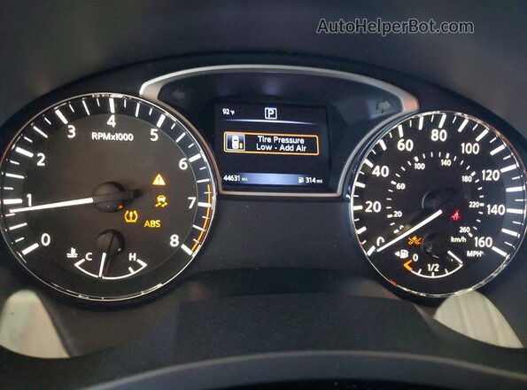 1N4AL3AP2JC151419 2018 NISSAN ALTIMA Silver Instrument cluster view