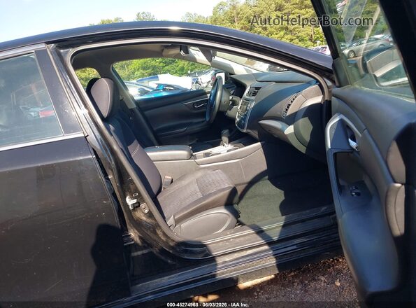 1N4AL3AP2JC168253 2018 NISSAN ALTIMA Black Widok wnętrza z przodu