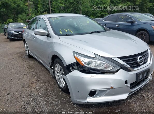 1N4AL3AP2JC285007 2018 NISSAN ALTIMA Silver წინა ხედი