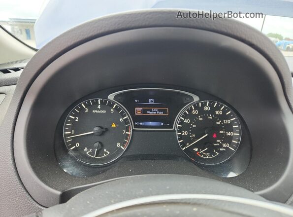 1N4AL3AP2JC296430 2018 NISSAN ALTIMA Blue Instrument cluster view