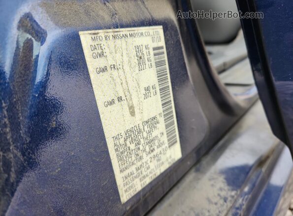 1N4AL3AP2JC296430 2018 NISSAN ALTIMA Blue Engine compartment view