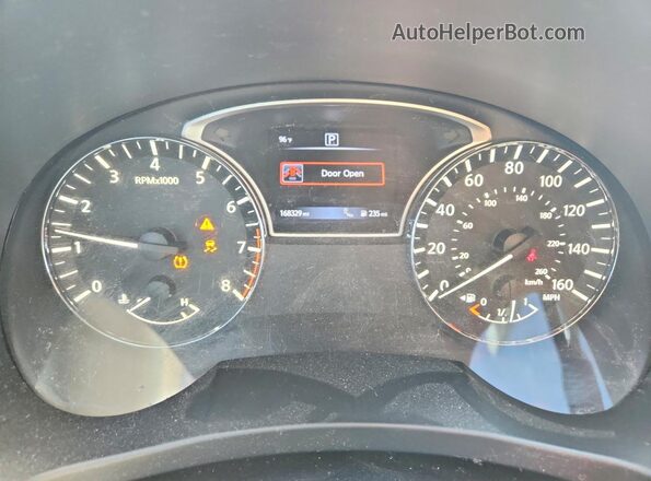 1N4AL3AP3GC174068 2016 NISSAN ALTIMA White Instrument cluster view