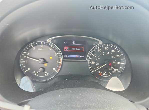 1N4AL3AP3GC201205 2016 NISSAN ALTIMA Silver Widok zestawu wskaźników
