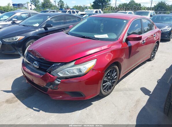 1N4AL3AP3GC207635 2016 NISSAN ALTIMA Burgundy წინა მარცხენა ხედი სამი მეოთხედიდან
