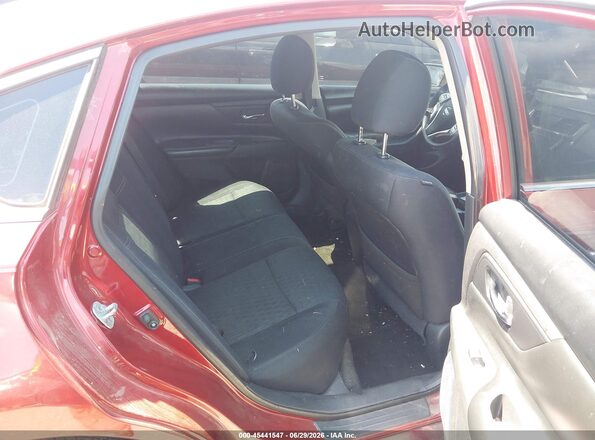 1N4AL3AP3GC207635 2016 NISSAN ALTIMA Burgundy VIN კოდის სტიკერის ხედი