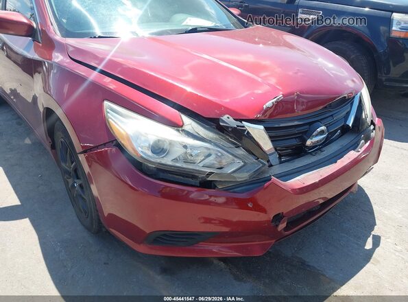 1N4AL3AP3GC207635 2016 NISSAN ALTIMA Burgundy ხელსაწყოთა პანელის ხედი