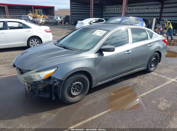 1N4AL3AP3GC223110 2016 NISSAN ALTIMA Gray წინა მარცხენა ხედი სამი მეოთხედიდან