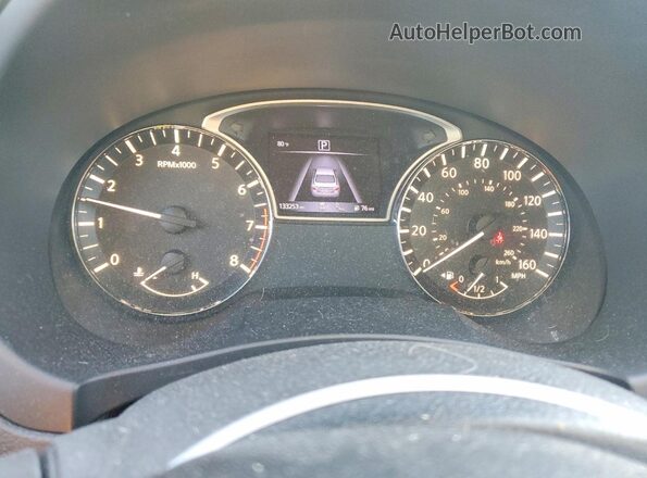 1N4AL3AP3GC254258 2016 NISSAN ALTIMA Black Вид щитка приладів