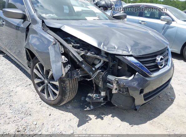 1N4AL3AP3GC278382 2016 NISSAN ALTIMA Серый Вид спереди