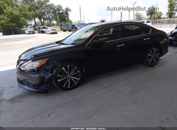 1N4AL3AP3GC286207 2016 NISSAN ALTIMA Black Առջևի ձախ երեք քառորդ տեսարան