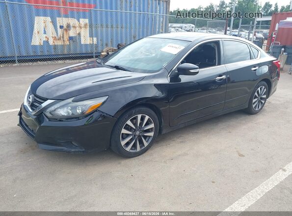 1N4AL3AP3GC293996 2016 NISSAN ALTIMA Black Առջևի ձախ երեք քառորդ տեսարան