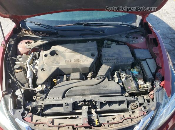 1N4AL3AP3GN313927 2016 NISSAN ALTIMA Maroon Rear interior view