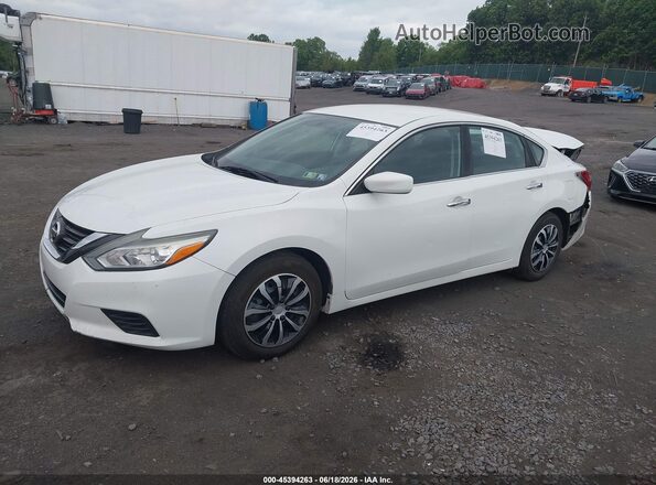 1N4AL3AP3GN315242 2016 NISSAN ALTIMA White Առջևի ձախ երեք քառորդ տեսարան