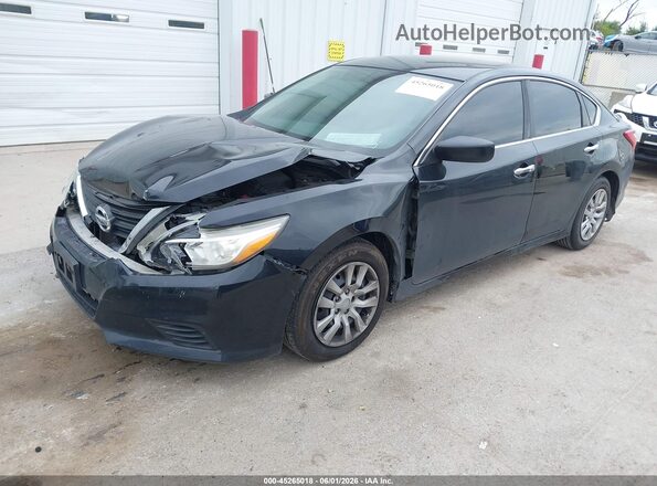 1N4AL3AP3GN321316 2016 NISSAN ALTIMA Black წინა მარცხენა ხედი სამი მეოთხედიდან