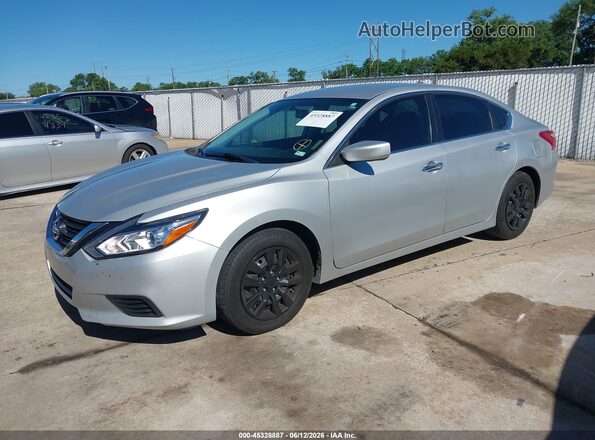 1N4AL3AP3GN325317 2016 NISSAN ALTIMA Серебряный Передняя левая четверть