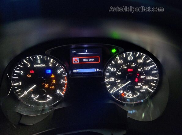 1N4AL3AP3GN342456 2016 NISSAN ALTIMA Silver Instrument cluster view