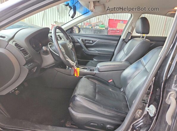 1N4AL3AP3HC120092 2017 NISSAN ALTIMA Black Widok wnętrza z przodu
