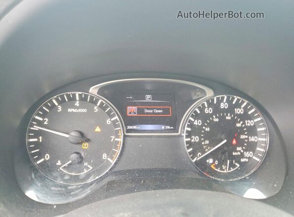 1N4AL3AP3HC150354 2017 NISSAN ALTIMA Серый Вид щитка приборов