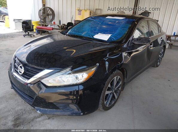 1N4AL3AP3HC193396 2017 NISSAN ALTIMA Black წინა მარცხენა ხედი სამი მეოთხედიდან
