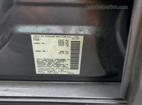 1N4AL3AP3HC201626 2024 NISSAN ALTIMA Gray Widok komory silnika