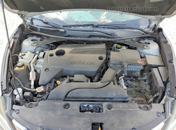 1N4AL3AP3HC215638 2017 NISSAN ALTIMA Серебряный Вид задней части салона