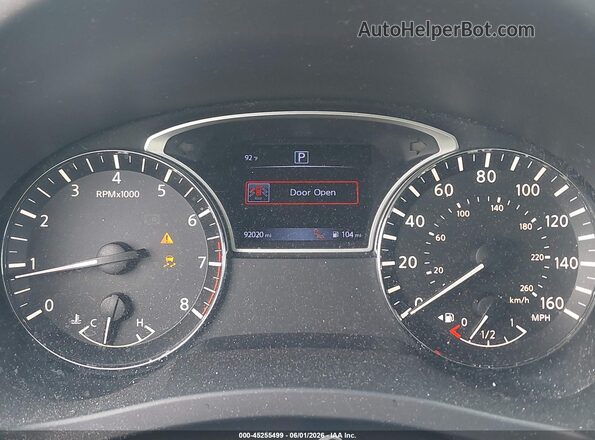 1N4AL3AP3HC219575 2017 NISSAN ALTIMA Silver Vista de los asientos traseros