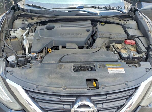 1N4AL3AP3HC273331 2017 NISSAN ALTIMA Черный Вид задней части салона