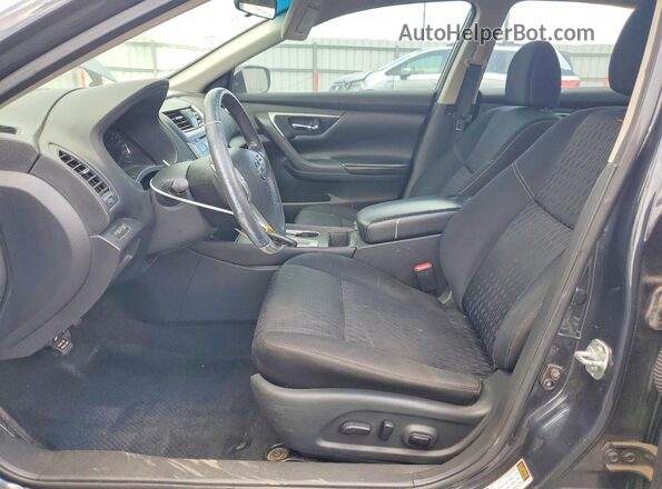 1N4AL3AP3HC273331 2017 NISSAN ALTIMA Черный Вид салона спереди