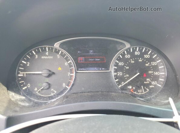 1N4AL3AP3HC273331 2017 NISSAN ALTIMA Черный Вид щитка приборов