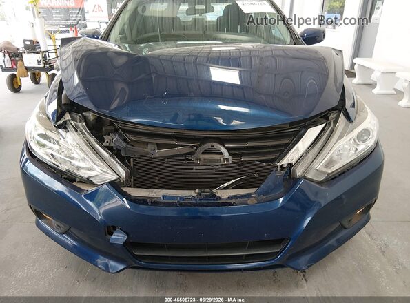 1N4AL3AP3HC286015 2017 NISSAN ALTIMA Blue Instrument cluster view