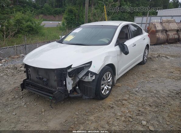 1N4AL3AP3HN306638 2017 NISSAN ALTIMA White წინა მარცხენა ხედი სამი მეოთხედიდან