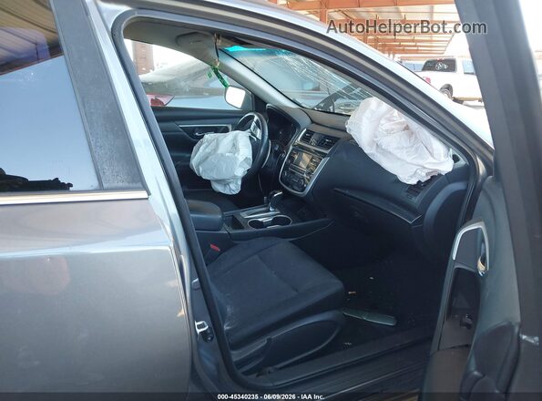 1N4AL3AP3JC123127 2018 NISSAN ALTIMA Серый Вид салона спереди