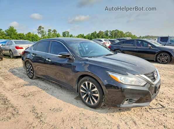 1N4AL3AP3JC198989 2018 NISSAN ALTIMA Черный Передняя правая четверть