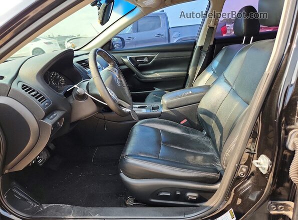 1N4AL3AP3JC198989 2018 NISSAN ALTIMA Черный Вид салона спереди