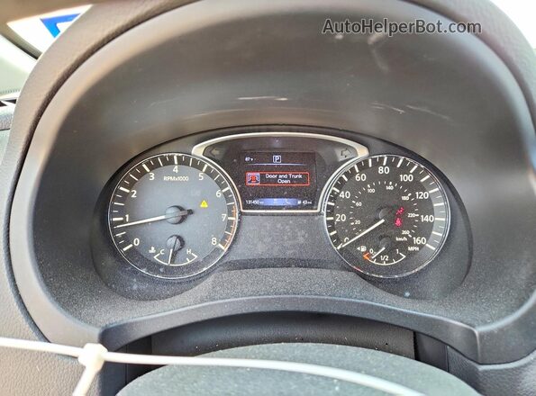 1N4AL3AP3JC198989 2018 NISSAN ALTIMA Черный Вид щитка приборов