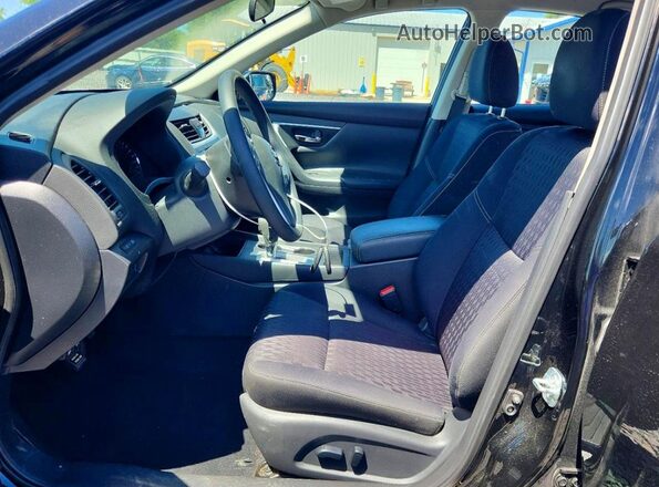 1N4AL3AP3JC285386 2018 NISSAN ALTIMA Черный Вид салона спереди