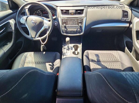 1N4AL3AP3JC285386 2018 NISSAN ALTIMA Черный Вид панели приборов
