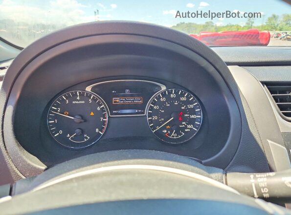 1N4AL3AP3JC285386 2018 NISSAN ALTIMA Черный Вид щитка приборов
