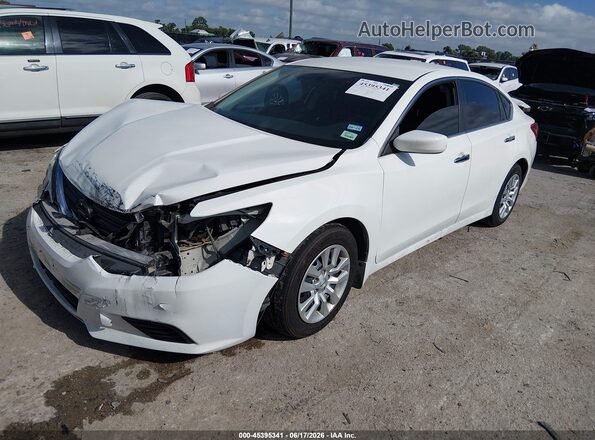 1N4AL3AP3JC477441 2018 NISSAN ALTIMA White წინა მარცხენა ხედი სამი მეოთხედიდან