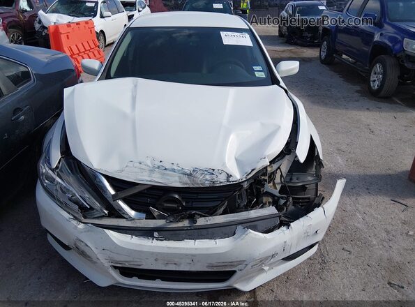 1N4AL3AP3JC477441 2018 NISSAN ALTIMA White ხელსაწყოთა პანელის ხედი