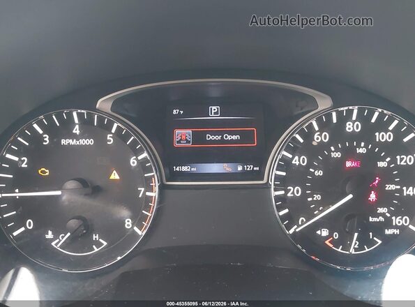 1N4AL3AP4GC110833 2016 NISSAN ALTIMA Red Widok tylnych siedzeń