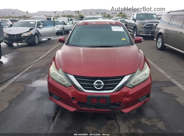 1N4AL3AP4GC110833 2016 NISSAN ALTIMA Red Widok zestawu wskaźników
