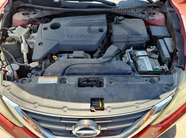 1N4AL3AP4GC131049 2016 NISSAN ALTIMA Red Rear interior view