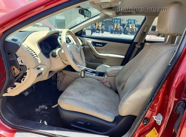 1N4AL3AP4GC131049 2016 NISSAN ALTIMA Red Front interior view